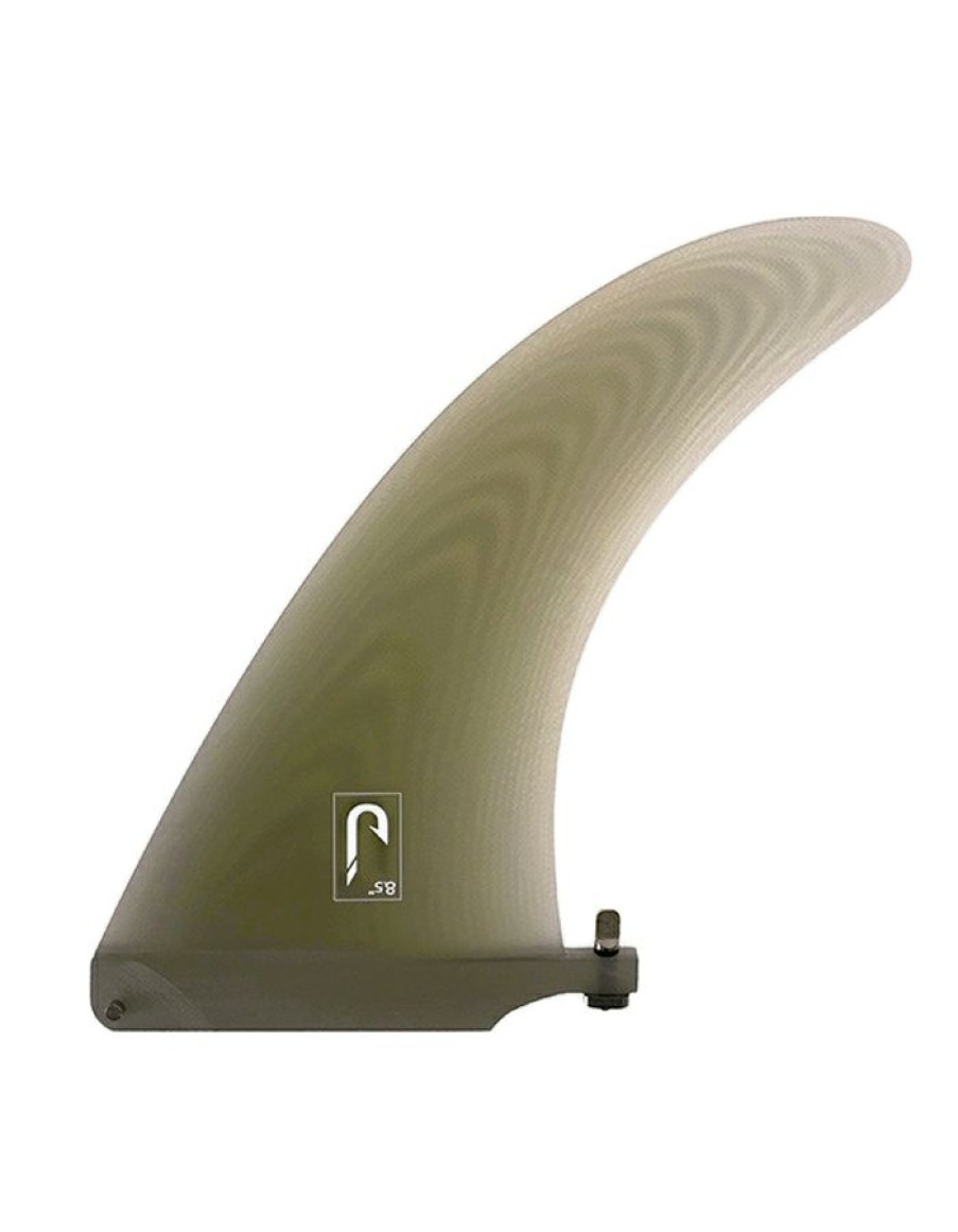 Gear * | Top Sell Just 8.5 Longboard Fin Smoke