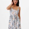 Womens * | Online Rip Curl Mini Dress Light Blue