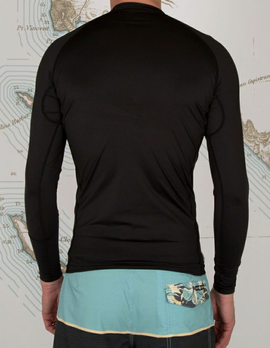 Wetsuits * | Limited Edition Salty Crew Shelter Long Sleeve Black