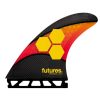 Gear * | Less Expensive Futures Fins Am2 Thruster Techflex Orange Red