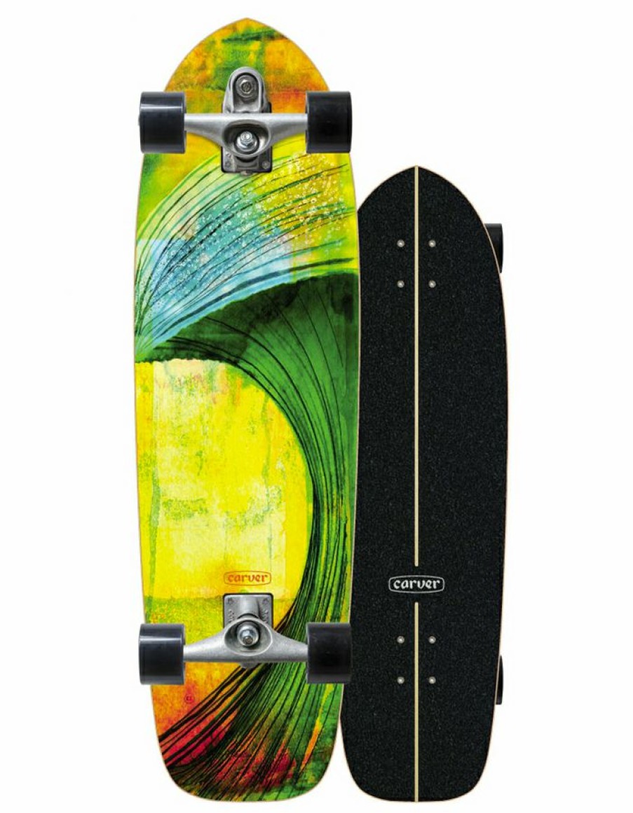 Skateboards * | Shop Carver 33.75" Greenroom Surfskate Complete Cx / C7