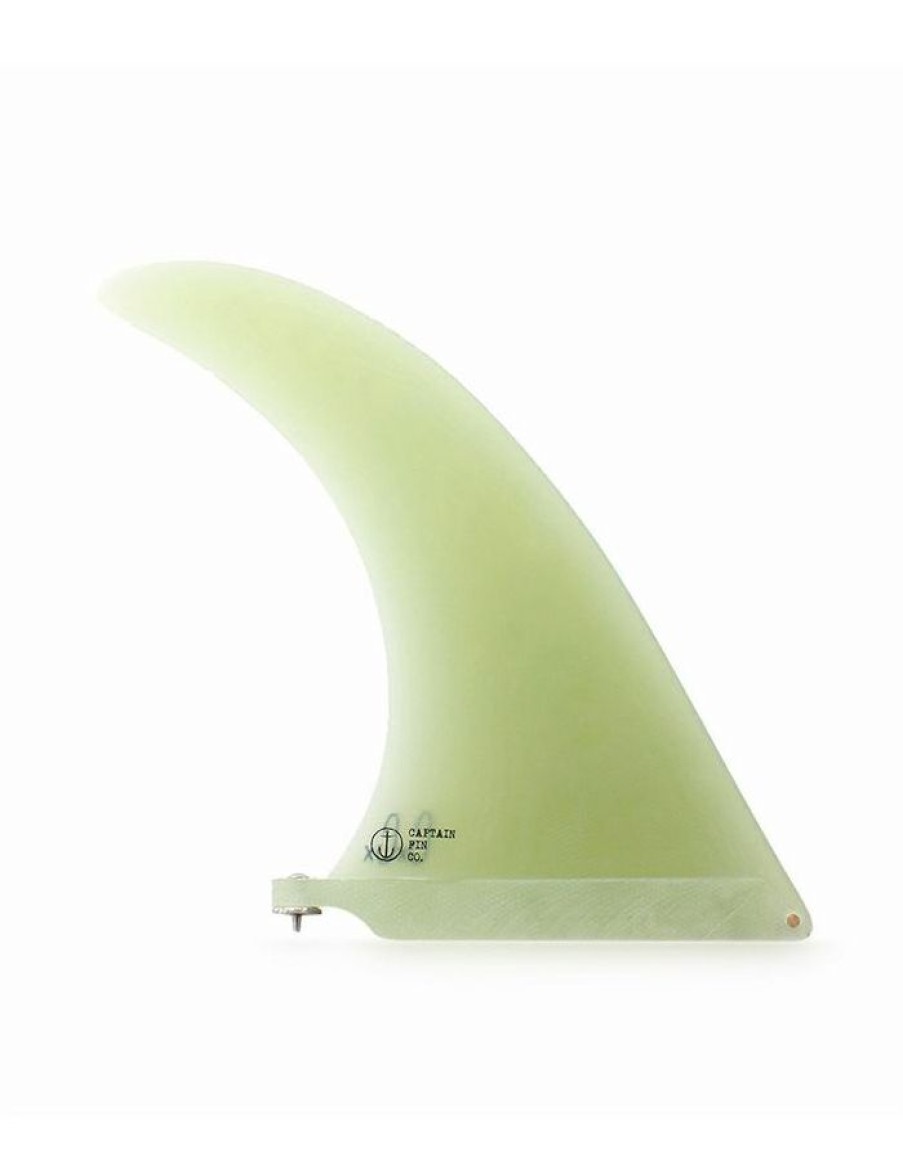 Gear * | Top Sell Captain Fin 8.5" Longboard Fin Fiberglass Chris Christenson