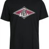 Mens * | Top Sell Bear Surfboards T-Shirt Black