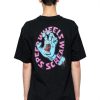 Mens * | Low Price Santa Cruz Screaming Hand T-Shirt Black