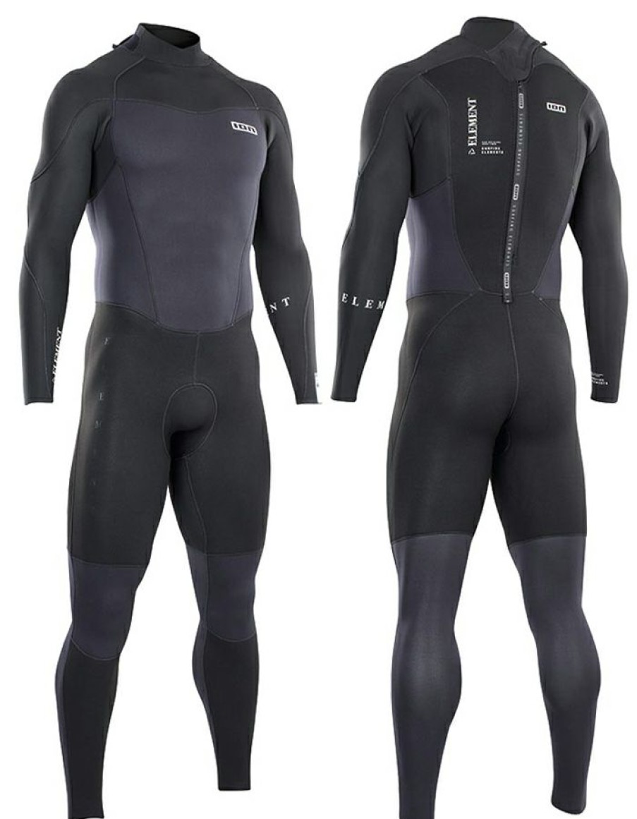 Wetsuits * | Top Sell Ion Wetsuit Element Semidry 3/2 Back Zip