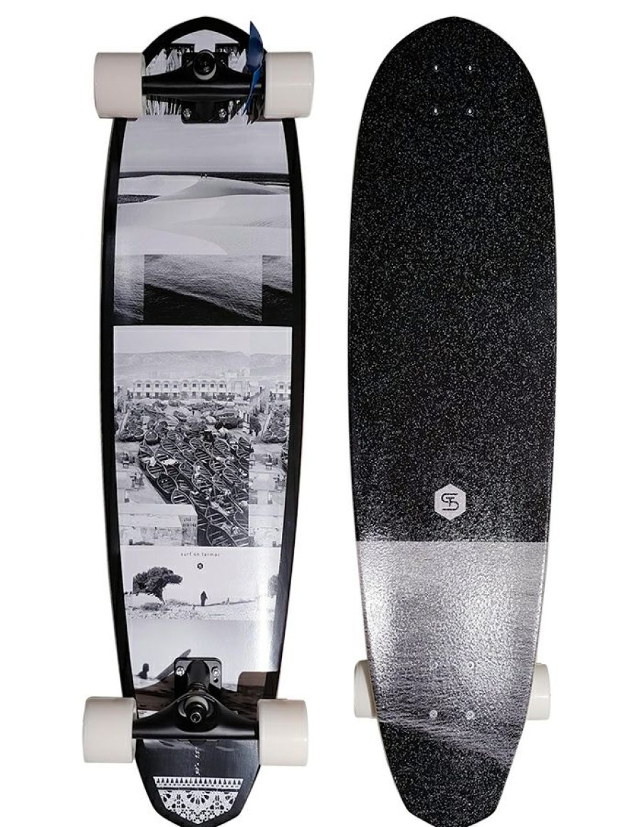 Skateboards * | Shop Quiksilver Longboard 37 Slow Morning Surf Skate