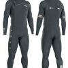 Wetsuits * | Latest Fashion Ion Seek Core Semidry 5/4 Wetsuit Frontzip Black