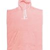 Gear * | Wholesale Ocean & Earth Ladies Hooded Poncho Pink