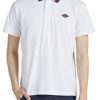 Mens * | Classical Bear Surfboards Polo Optical White