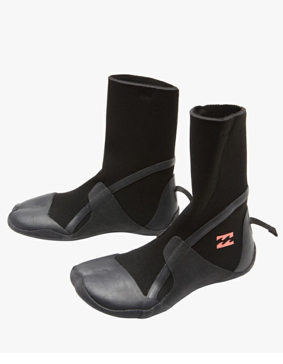 Wetsuits * | Crazy Deals Billabong Synergy Split Toe Boots 5Mm