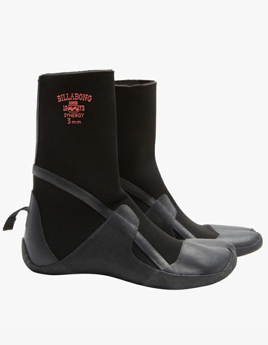 Wetsuits * | Crazy Deals Billabong Synergy Split Toe Boots 5Mm