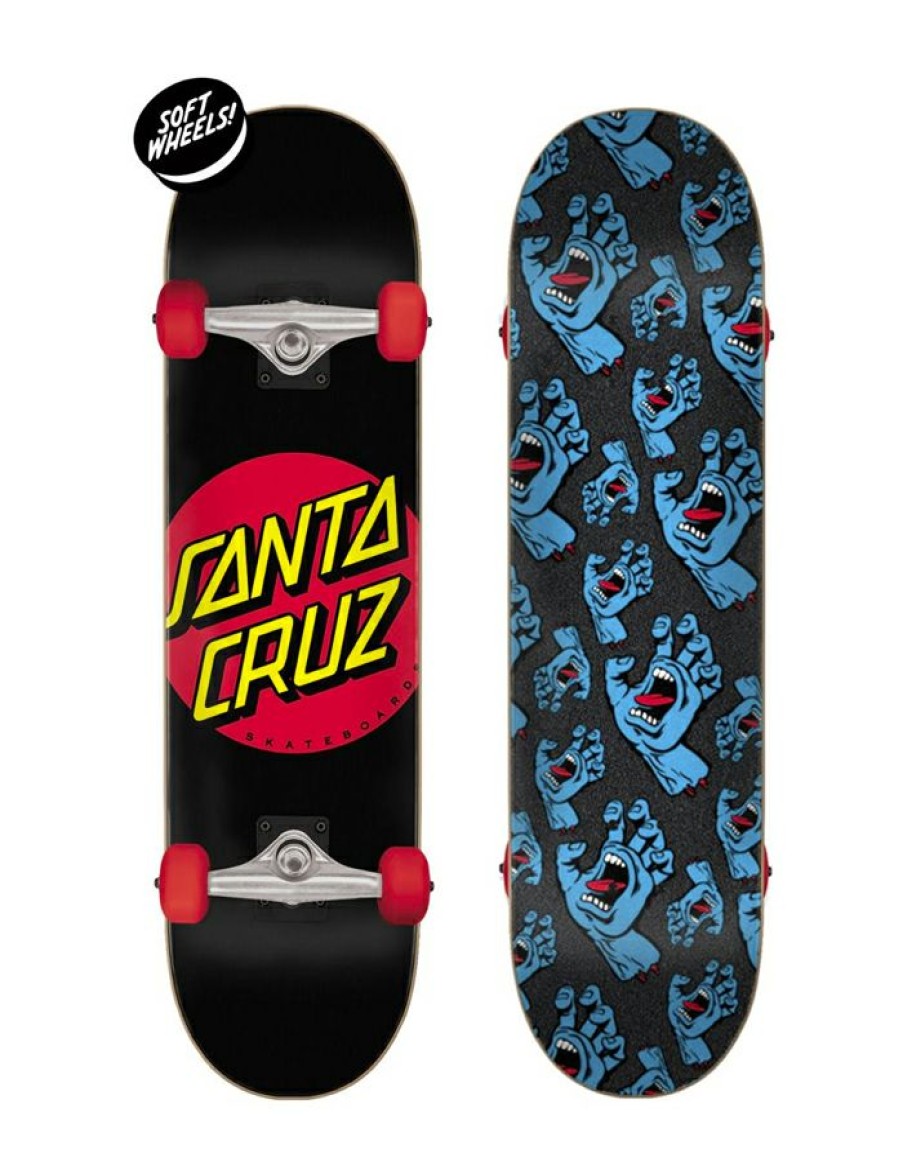 Skateboards * | Classical Santa Cruz Classic Dot Super Micro Sk8 7.25 Skate Complete