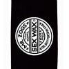 Gear * | Special Sexwax Beach Towel Black