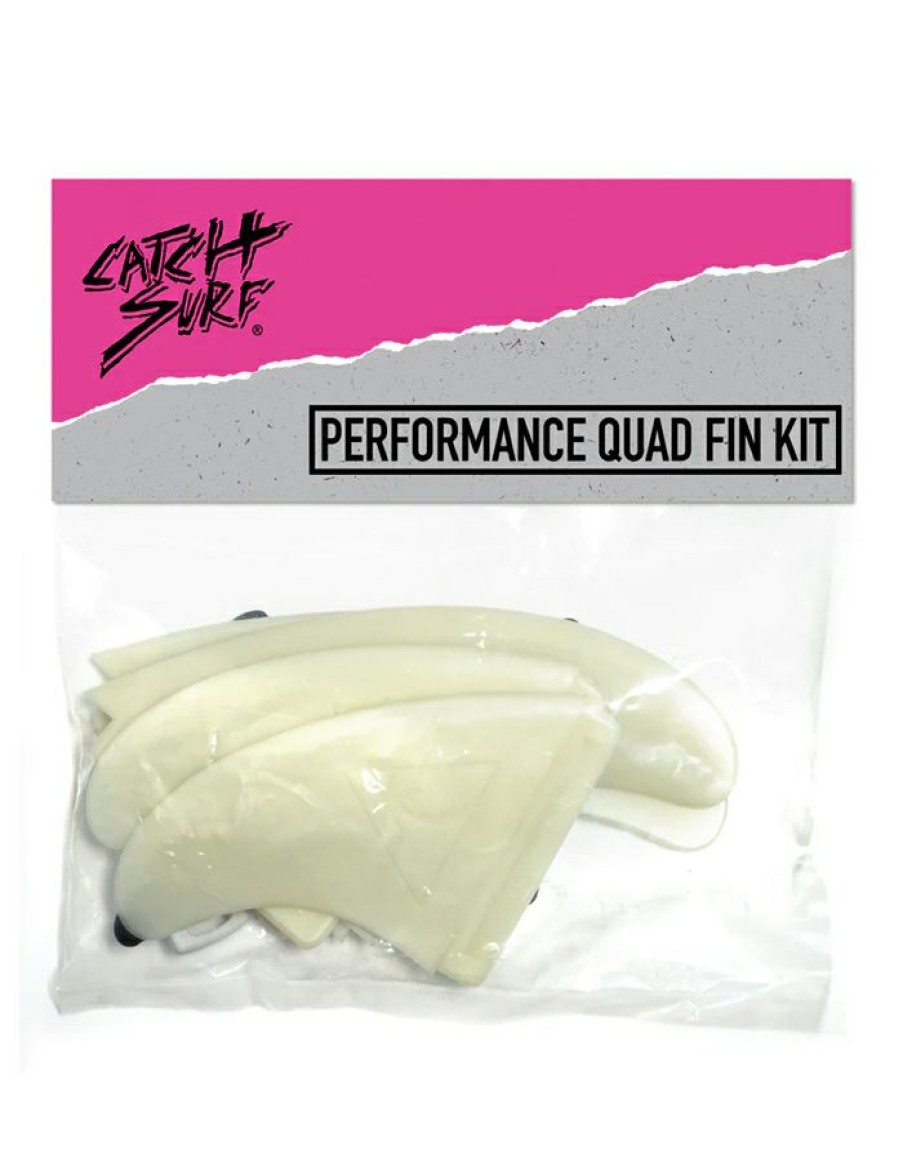 Gear * | Special Catch Surf Hi-Perf Quad Fin Replacement Set Natural