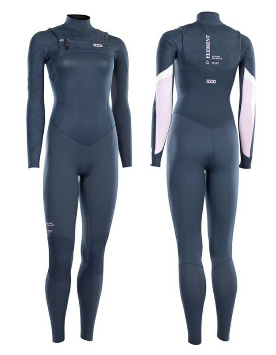 Wetsuits * | Top Sell Ion Wetsuit Element Semidry 5/4 Dl Front Zip