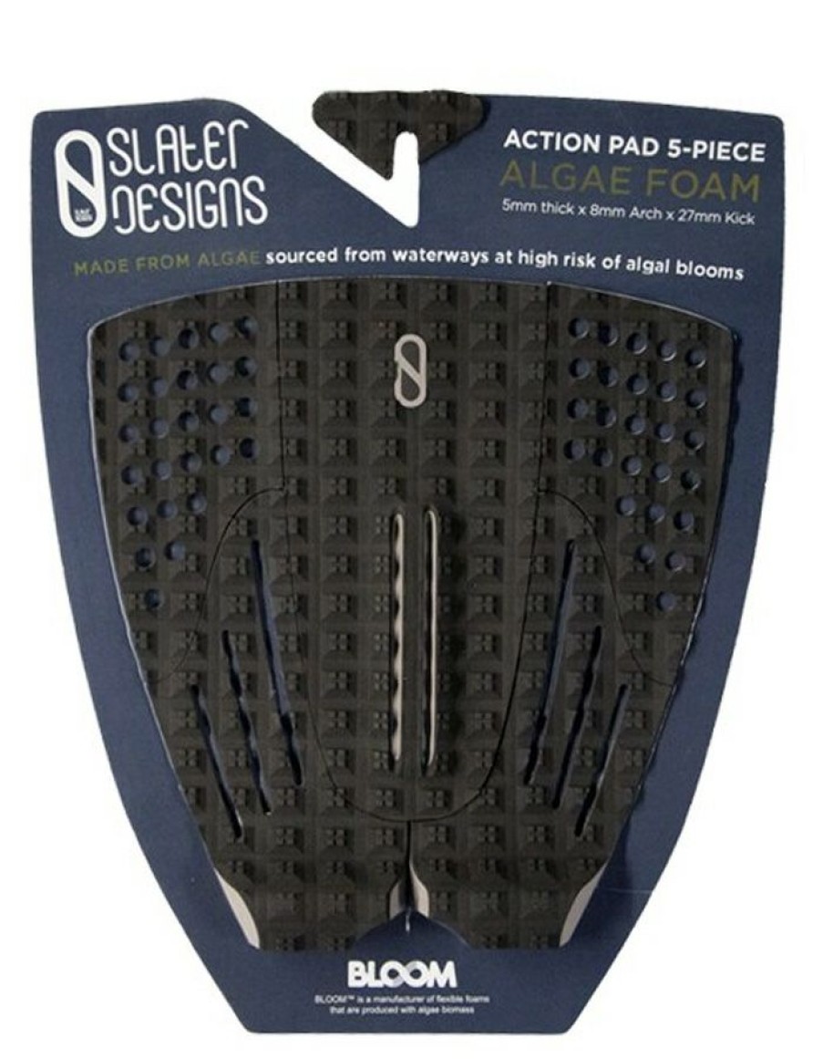 Gear * | Less Expensive Slater Designs 5 Piece Action Arch Pad Black Grey