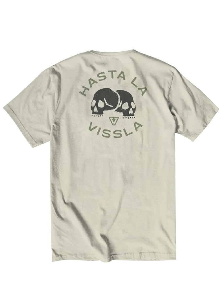 Mens * | Store Vissla Hasta La Vissla Organic Pocket Tee