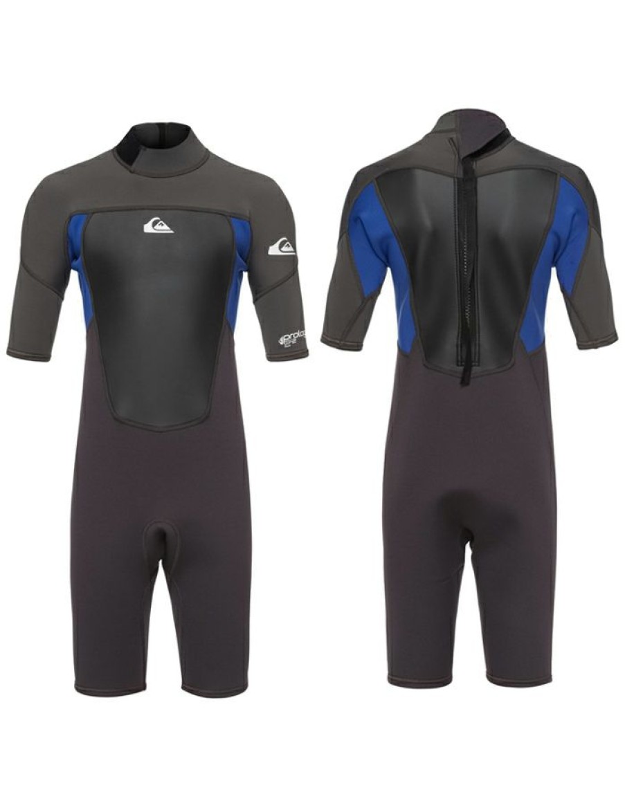 Wetsuits * | Gift Selection Quiksilver Boys 8-16 Prologue 2/2Mm Steamer Wetsuit Back Zip