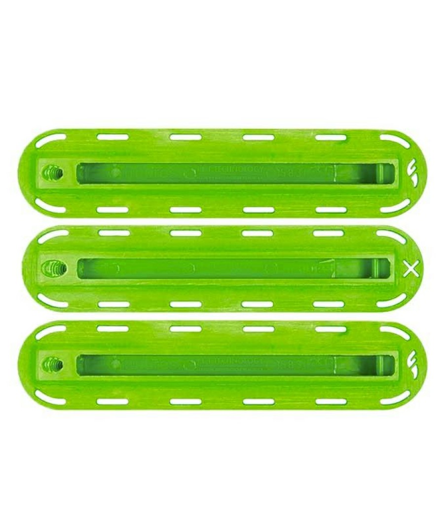 Gear * | Top Sell Futures Thruster Set Fin Box Lime Green