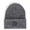 Mens * | Less Expensive Herschel Abbott Beanie Heather Black