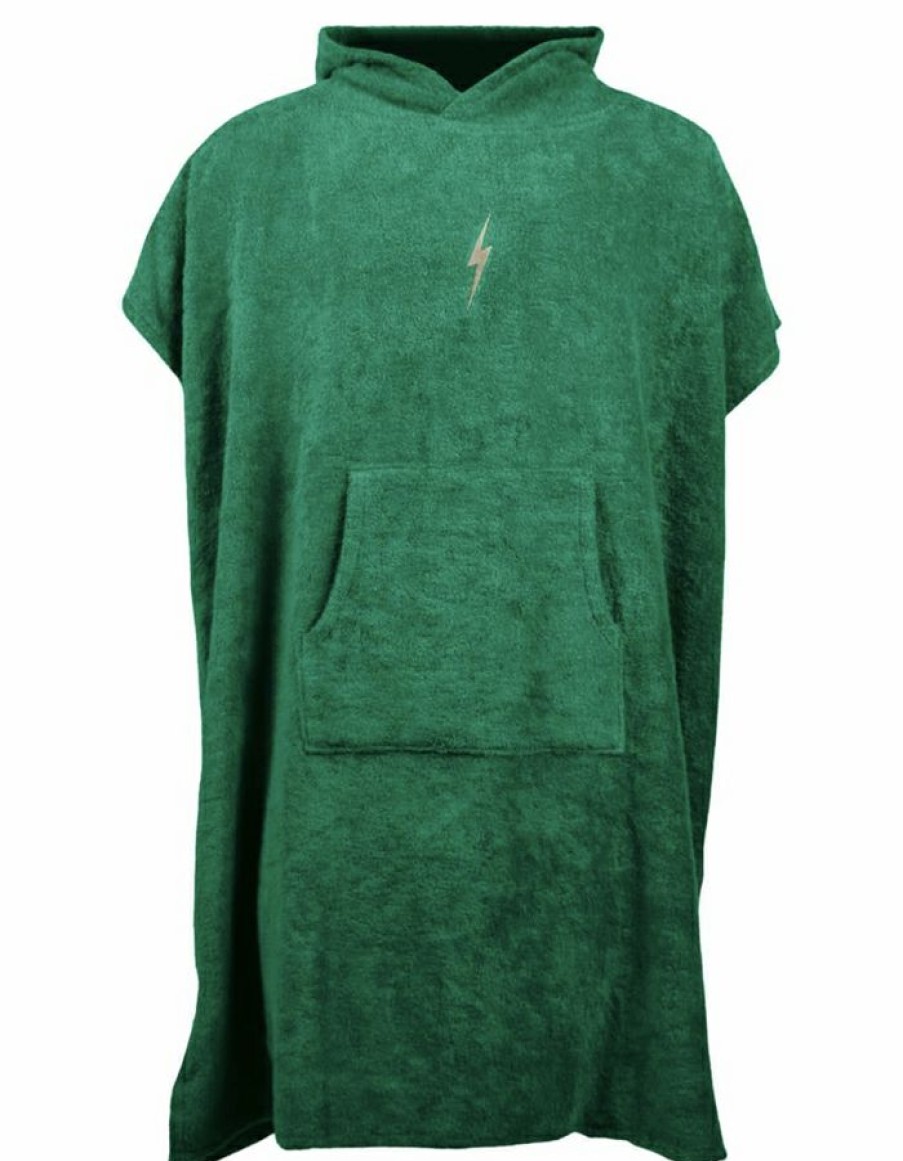 Gear * | Classical Lightning Bolt Green Bolt Poncho