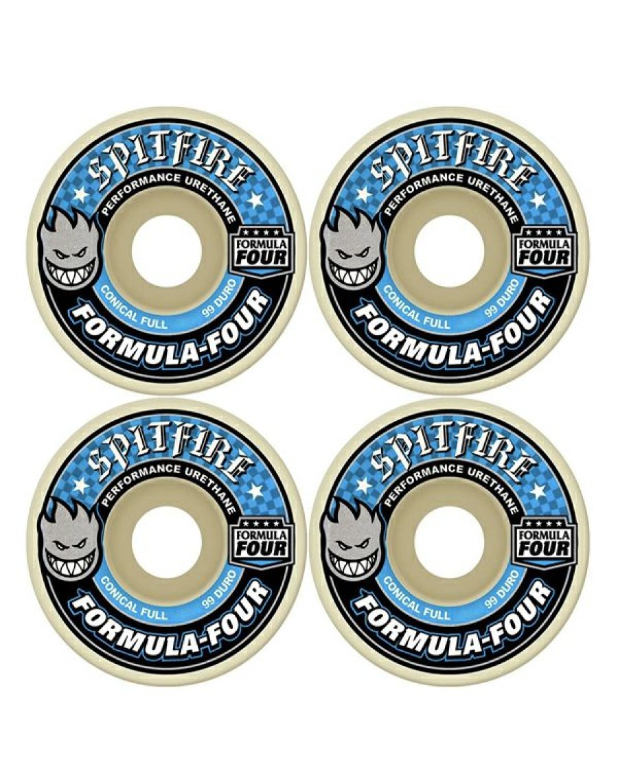 Skateboards * | Gift Selection Spitfire Wheels F4 99D Conical Full 53Mm