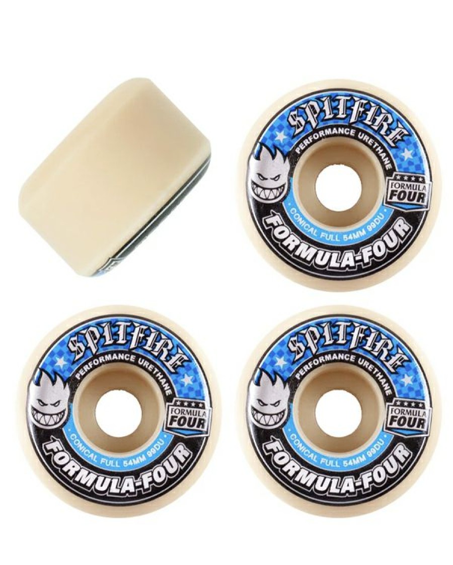 Skateboards * | Gift Selection Spitfire Wheels F4 99D Conical Full 53Mm