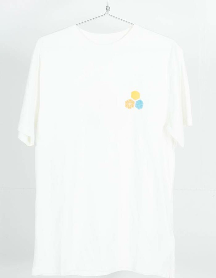 Mens * | Unique Channel Island T-Shirt Pastel Stout White