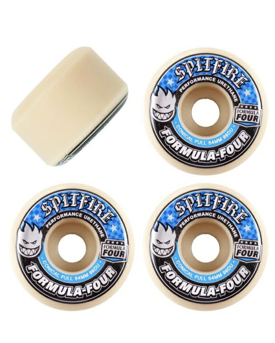 Skateboards * | Store Spitfire Wheels F4 99D Conical Full 54Mm