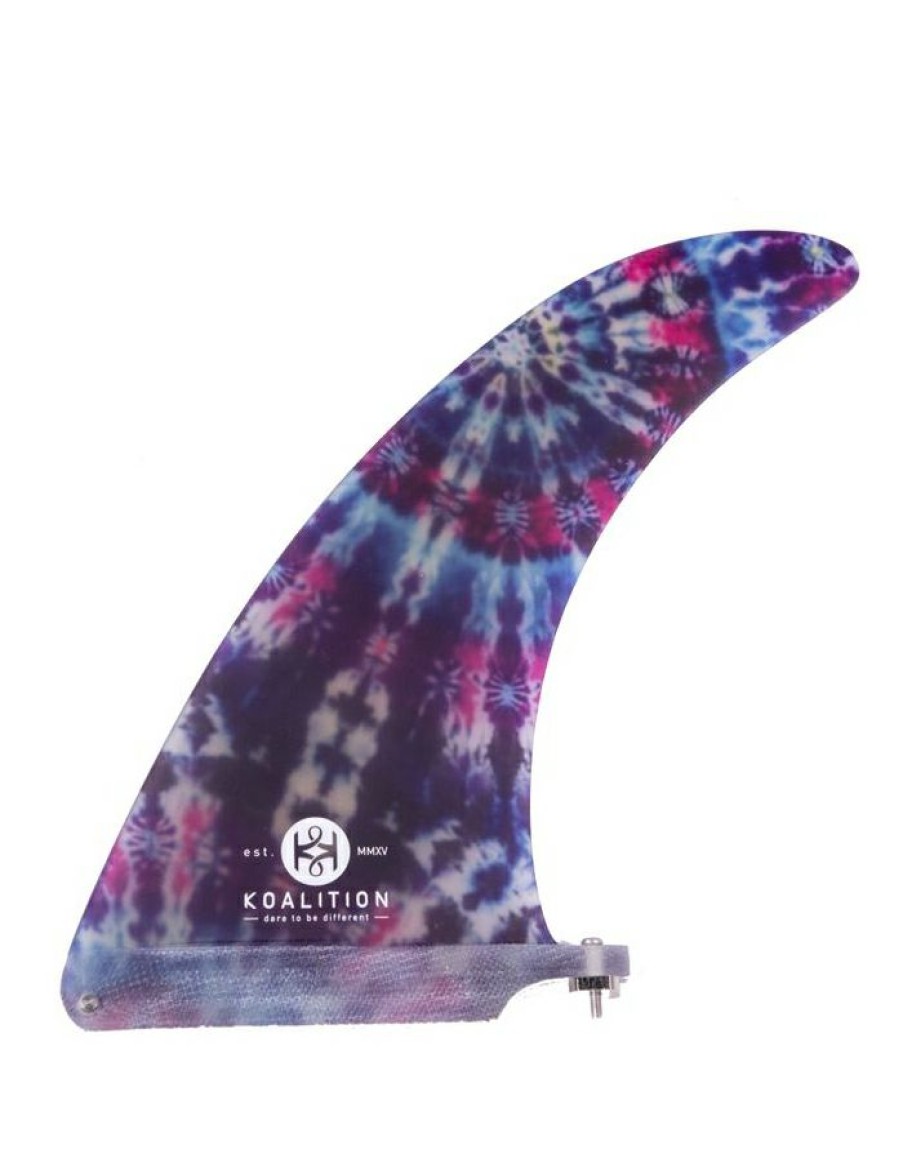 Gear * | Online Koalition 8'5 Longboard Single Fin Tie Dye