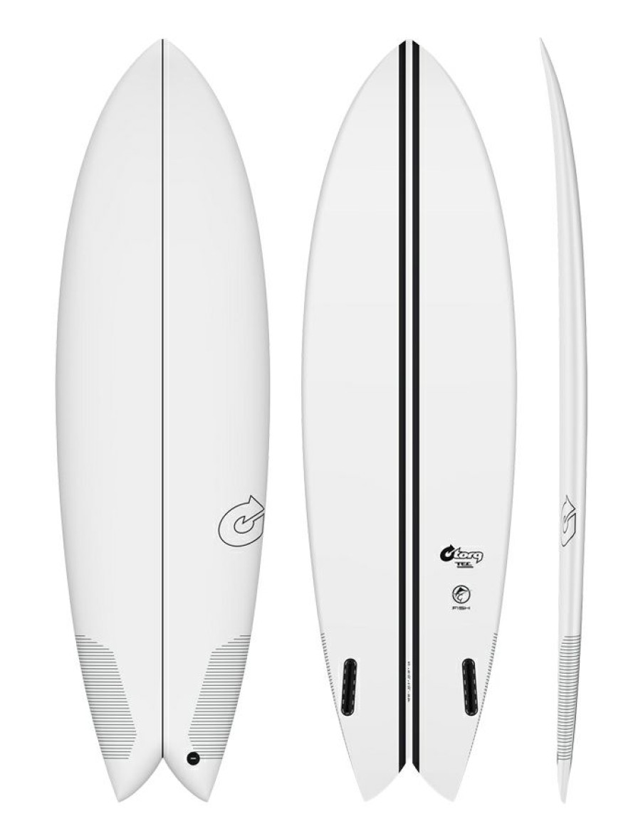 Surfboards * | Latest Fashion Torq Tec2 6'10" Fish Twin Fin