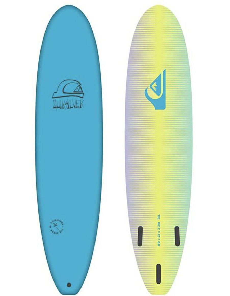 Surfboards * | Unique Quiksilver Softboard Soft Break 8 ?" Blue