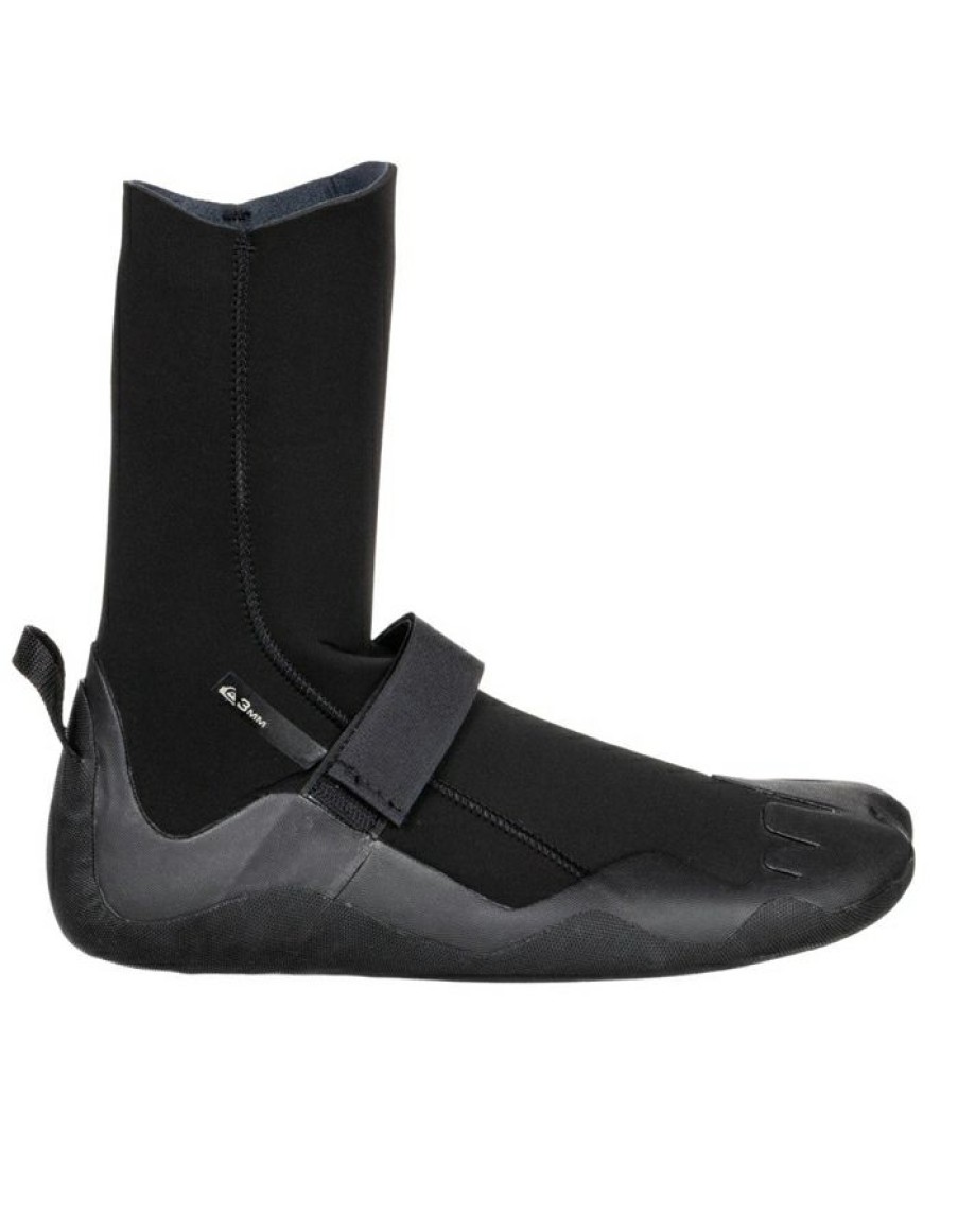 Wetsuits * | Special Quiksilver Everyday Session 3Mm Round Toe Boot Mens