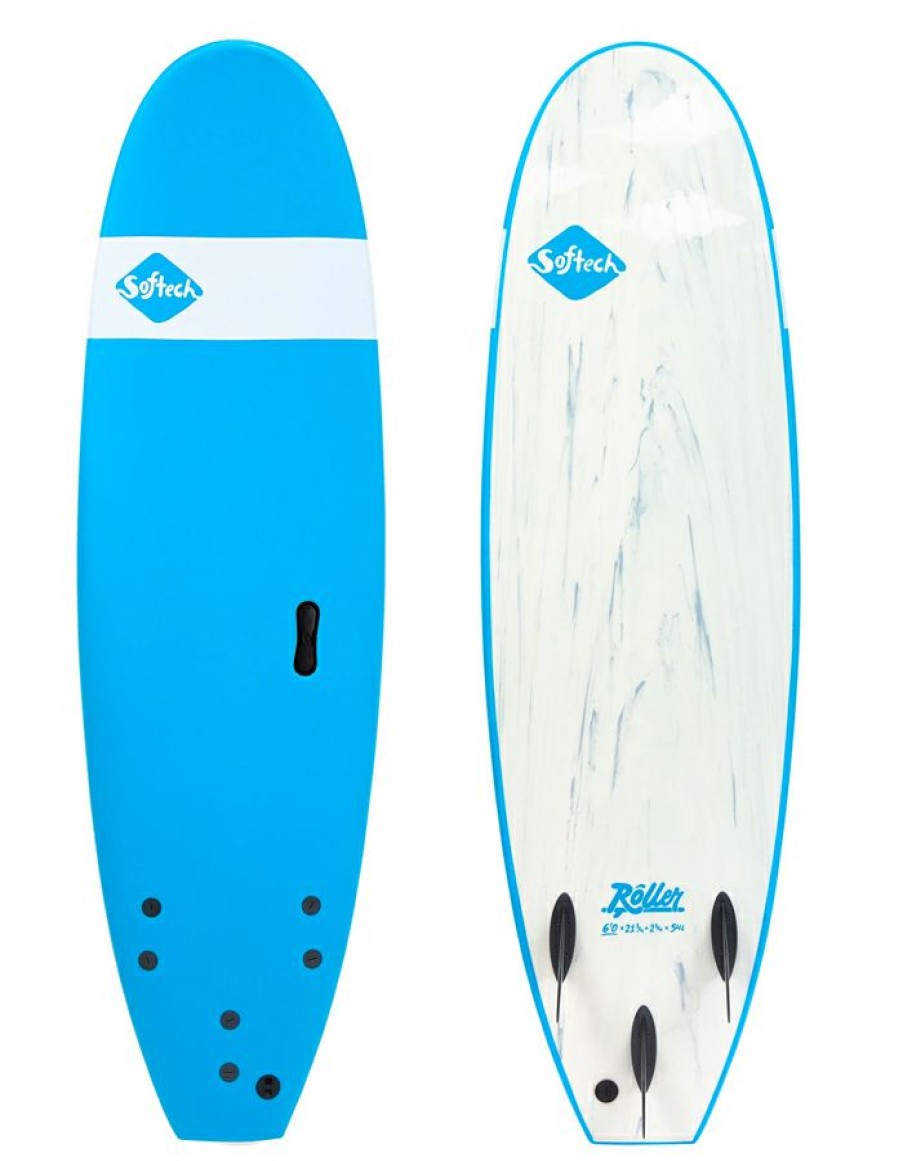 Surfboards * | Special Softech 6'0 -9'0 Roller Handshaped Blue