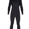 Wetsuits * | Featured Billabong 4/3 Revolution Graphene Comp Chest Zip Wetsuit Black