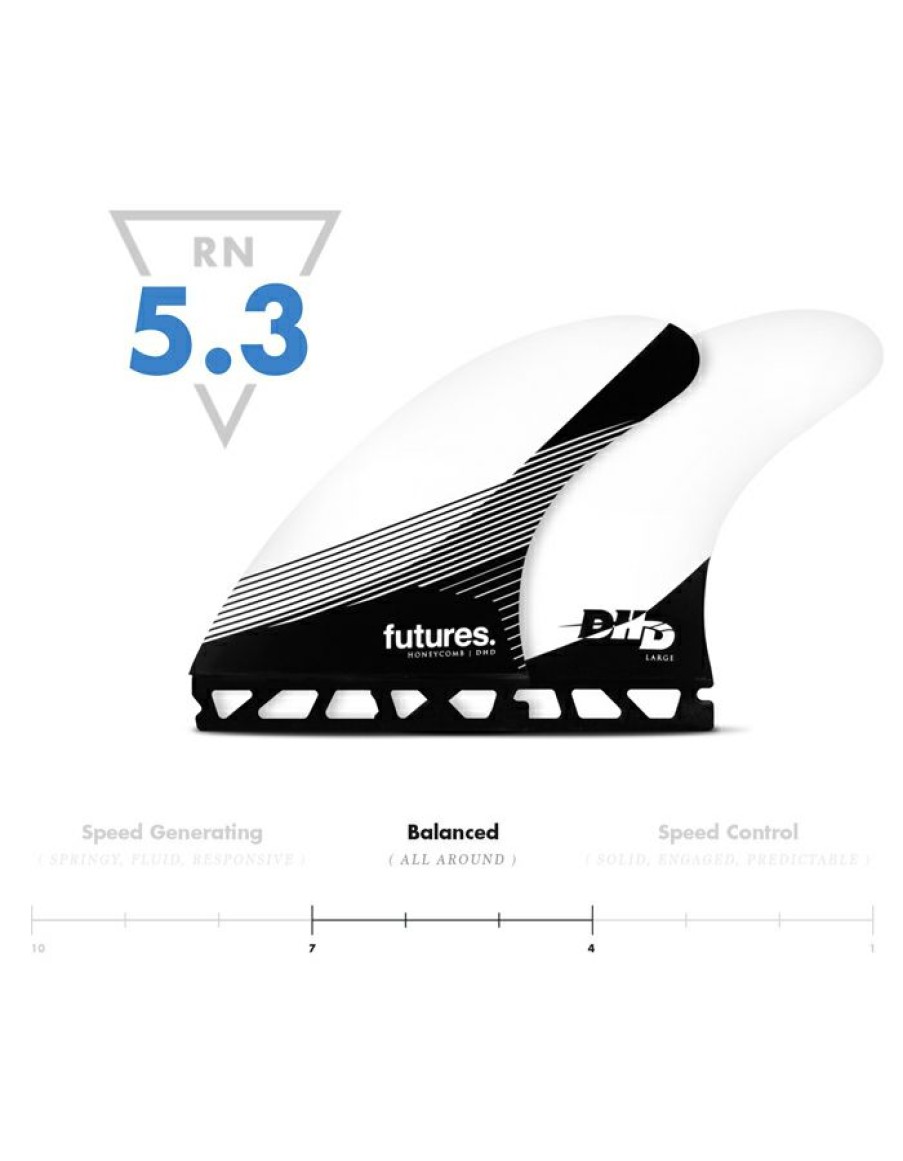 Gear * | Classical Futures Fins Dhd Thruster Large