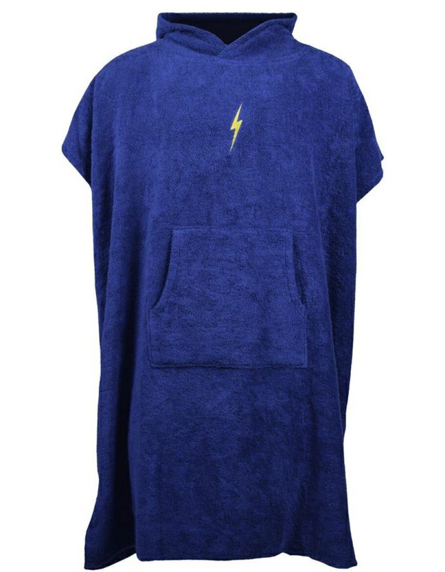 Gear * | Wholesale Lightning Bolt Blue Bolt Poncho