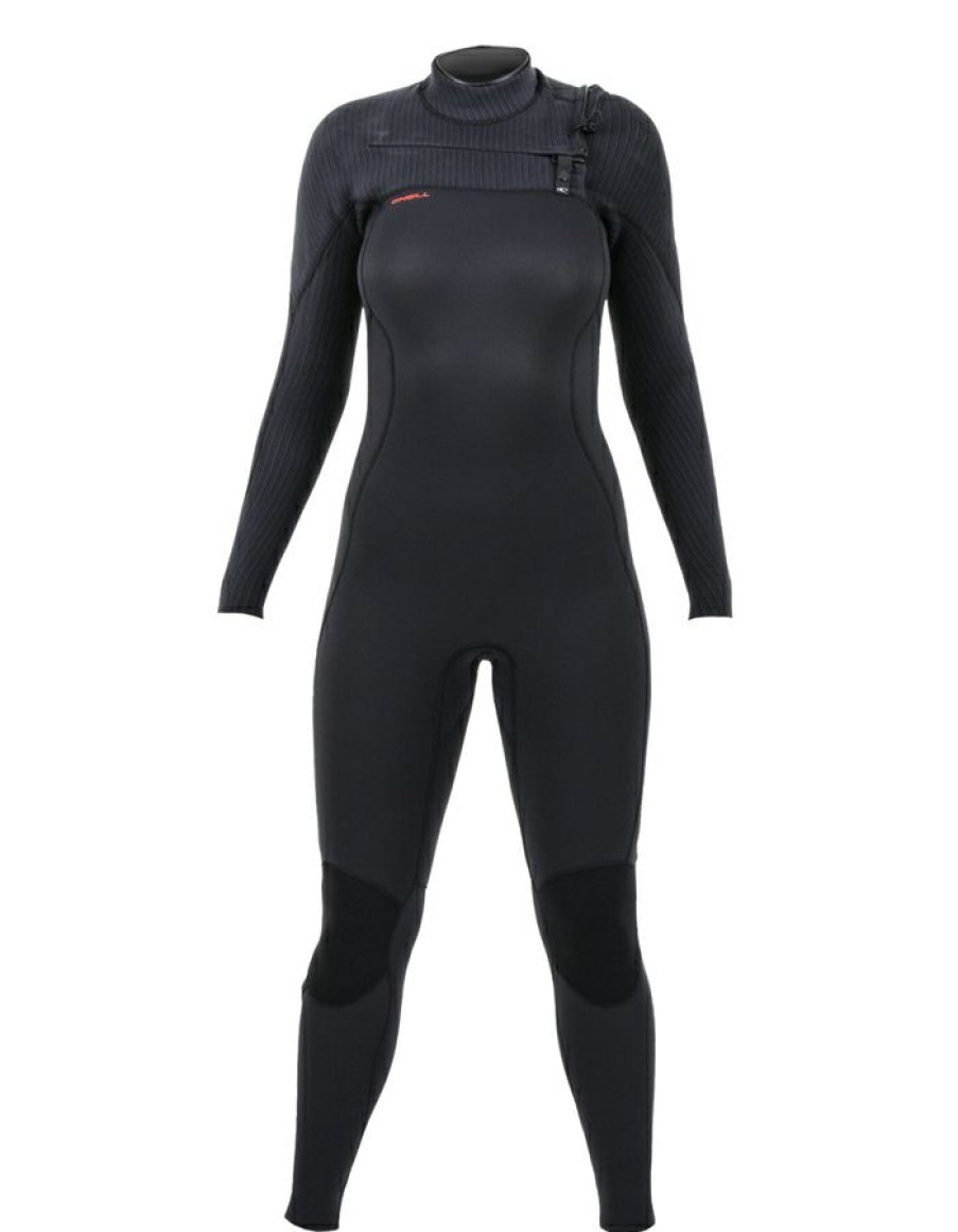 Wetsuits * | Latest Fashion O'Neill Hyperfreak 4/3+ Full Wetsuit Chest Zip