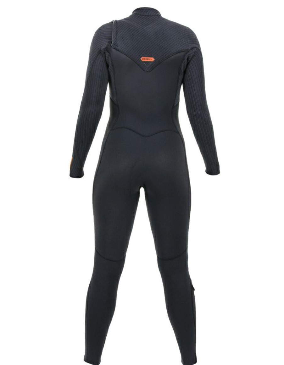 Wetsuits * | Latest Fashion O'Neill Hyperfreak 4/3+ Full Wetsuit Chest Zip