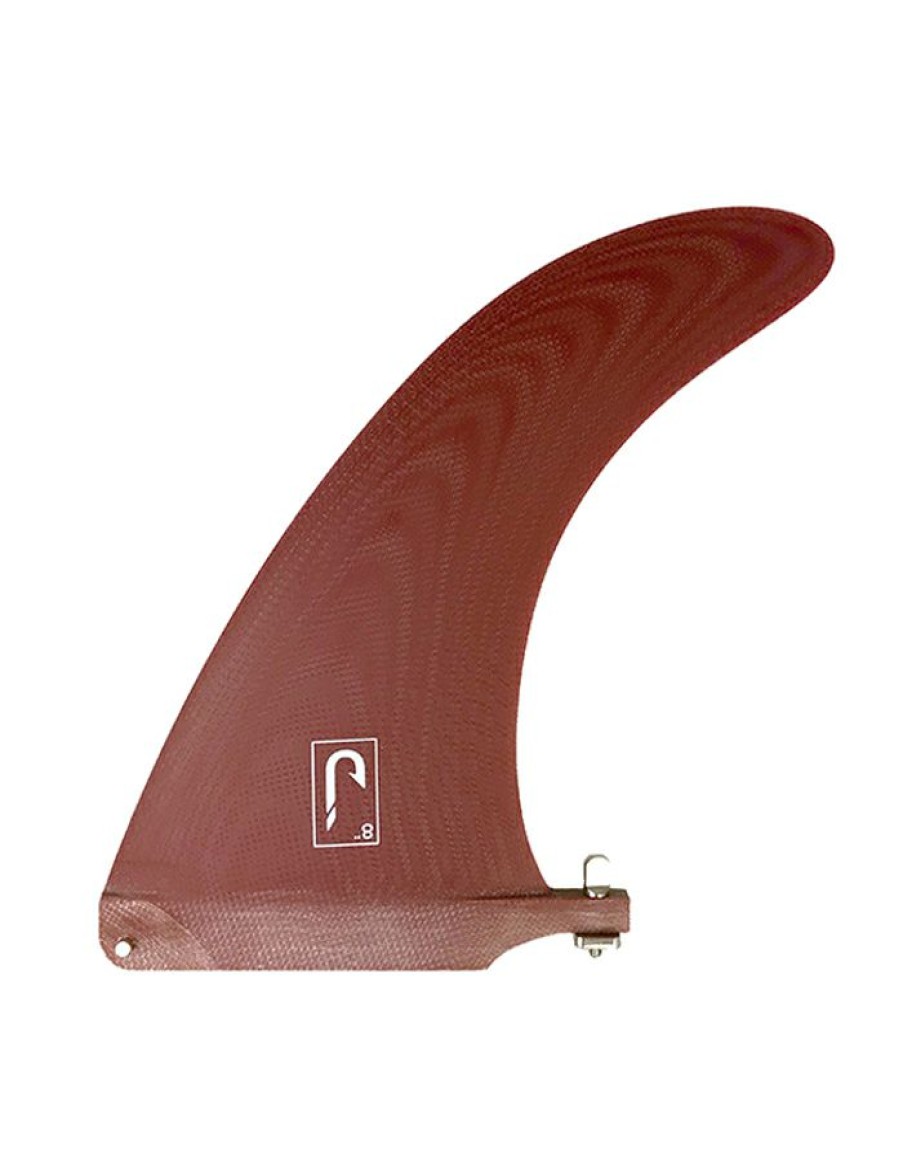 Gear * | Online Just 8.0 Longboard Fin Red