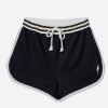 Womens * | New Lightning Bolt Sirena Sweat Short Woman Phantom